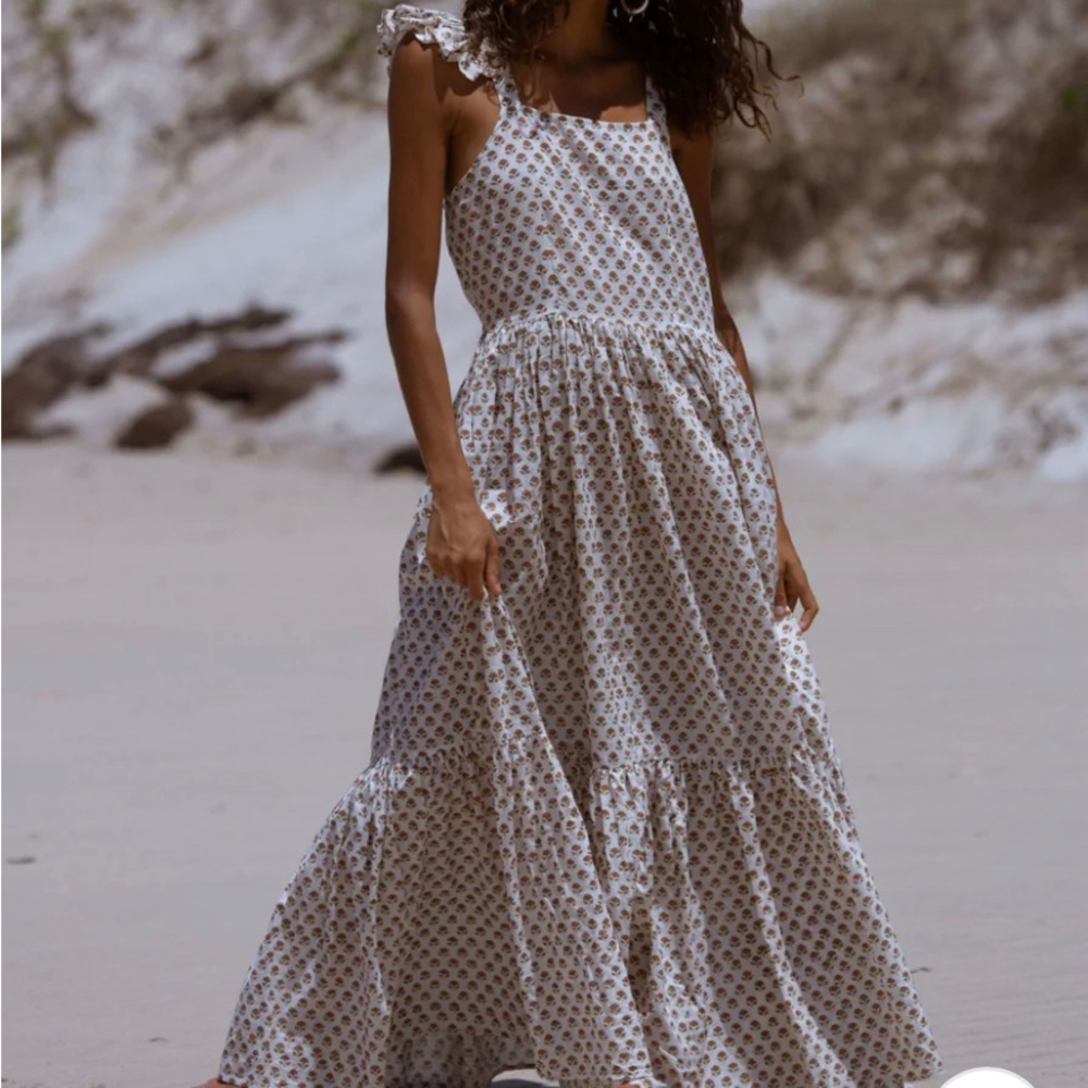 Daughters of India block print maxi dress
